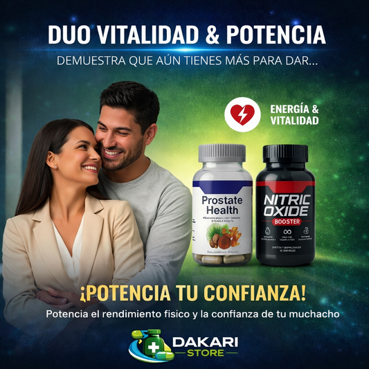 Combo Prostate Health Nitric Oxide (Potenciador masculino) cop