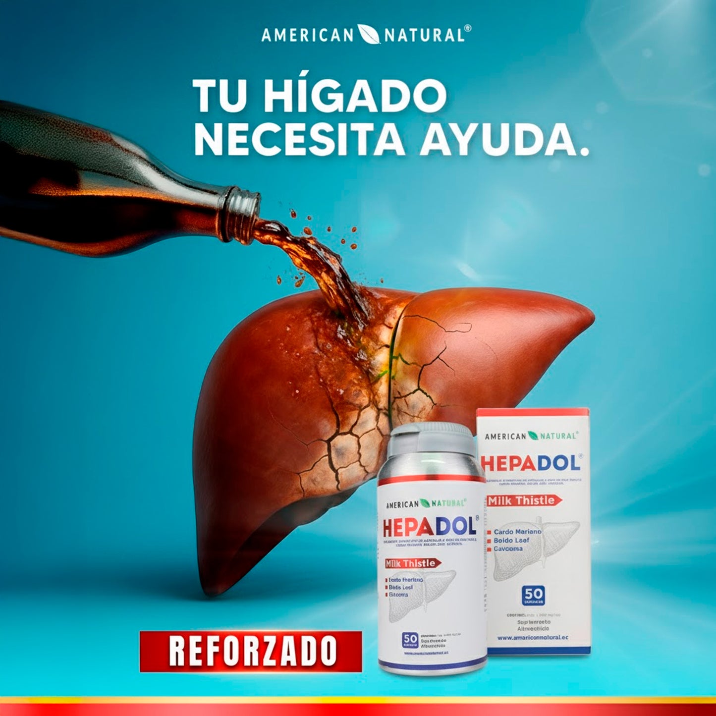 Hepadol - Ayuda a cuidar tu hígado y favorece una digestión más ligera.