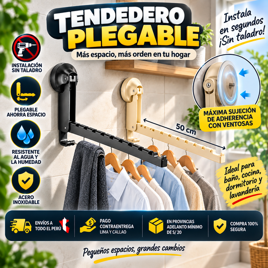 Tendedero Retractil
