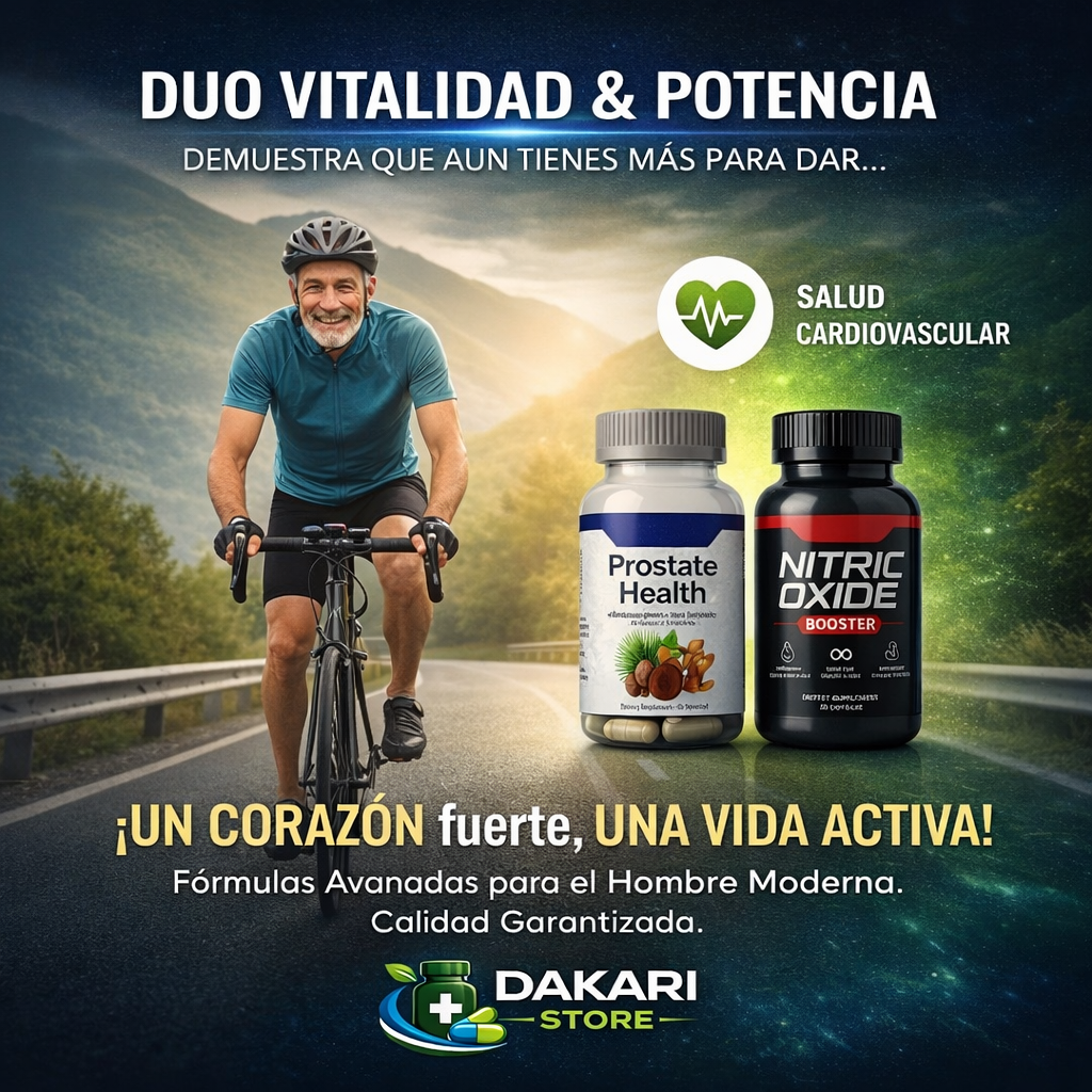 Combo Prostate Health Nitric Oxide (Potenciador masculino) cop