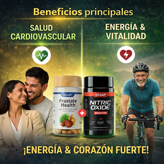 Energía y vitalidad masculina +40 | Oferta 2x1 HOY!