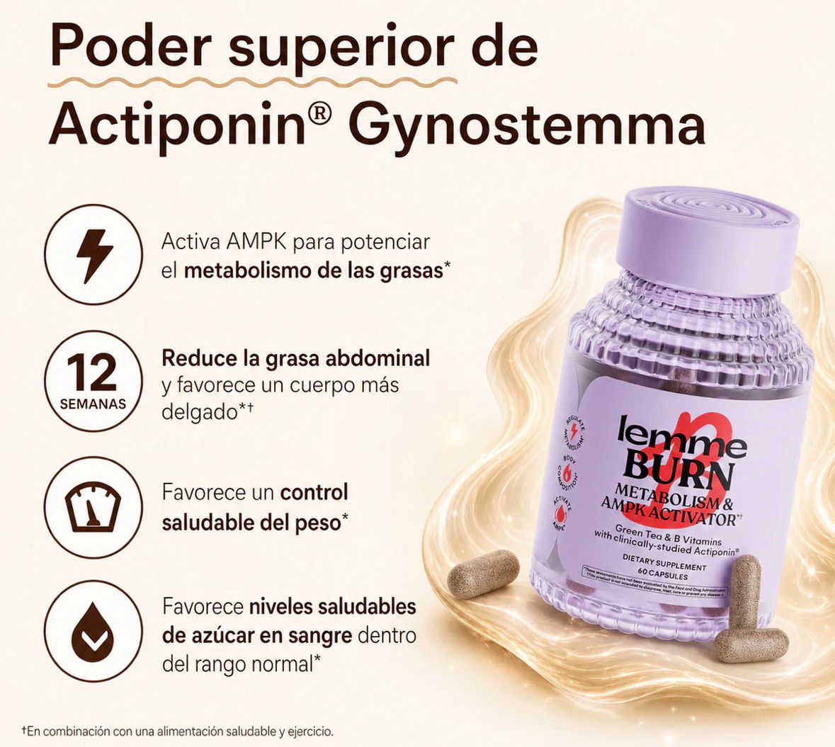 Lemme Burn-Activa tu metabolismo. Afina tu cintura.