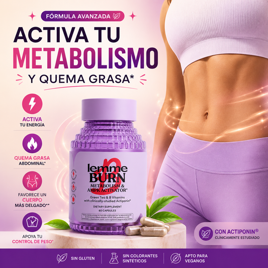 Lemme Burn-Activa tu metabolismo. Afina tu cintura.