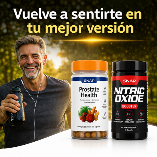 Energía y vitalidad masculina +40 | Oferta 2x1 HOY!